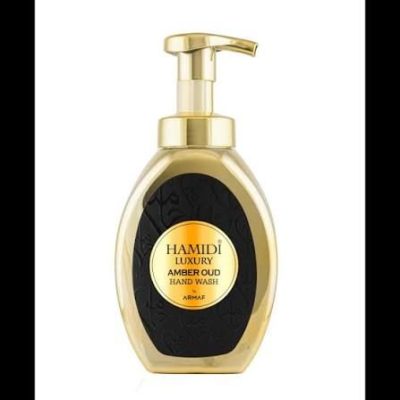 Hamidi Luxury Amber Oud Sabonete Líquido para Mãos 350 ml